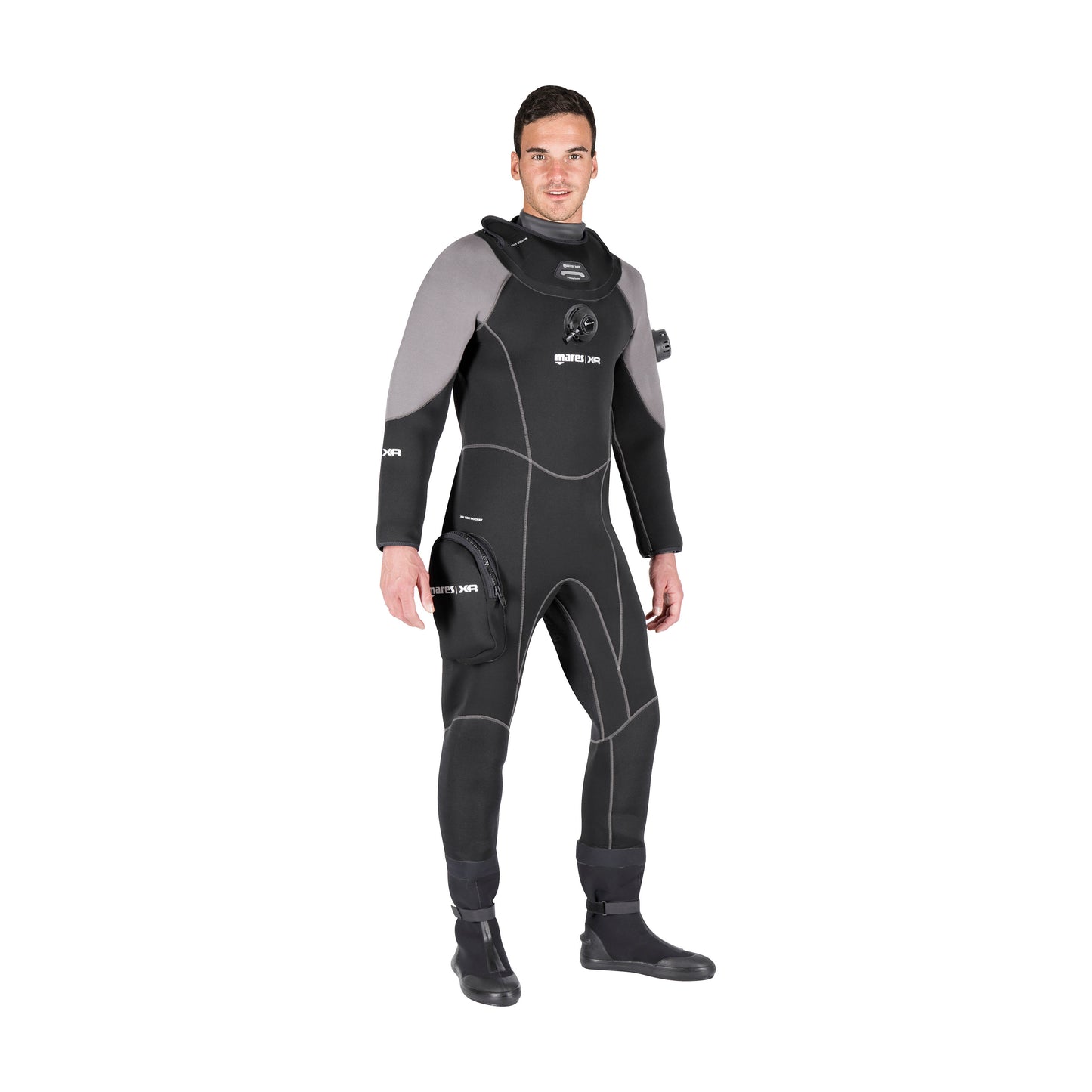 Mares Xr3 Neopren W/Boots (Latex Arm&Neo Hals)