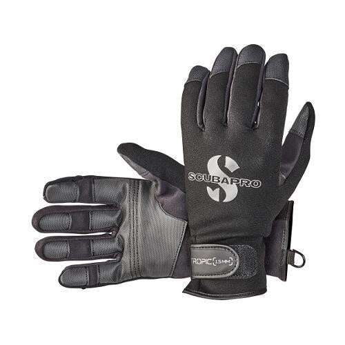 Scubapro Tropic Dive Glove, 1.5mm - Schwarz - WATERSPORTS24