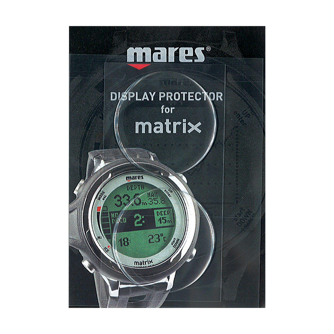 Mares DISPLAYSCHUTZ - Smart/Matrix (2 Stück) - WATERSPORTS24