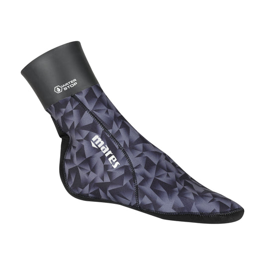 Mares Polygon Black 30.50 Socks