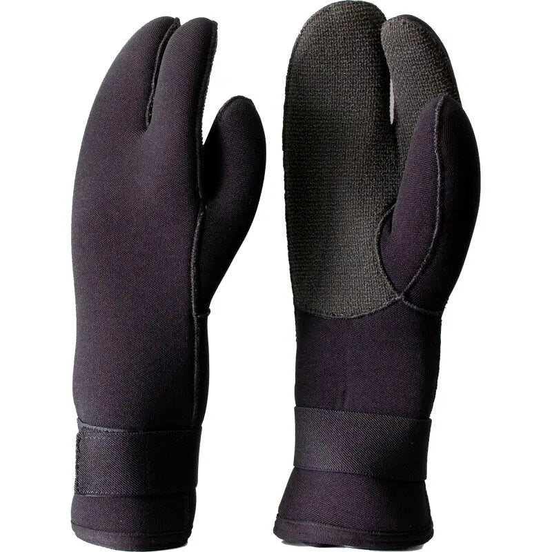 7 MM - 3-FINGERHANDSCHUHE, LANG MIT KEVLAR BY POLARIS Polaris