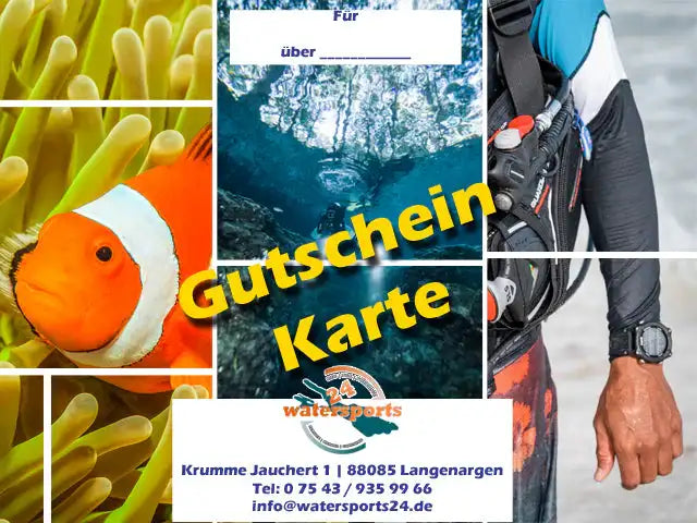 WATERSPORTS24 GESCHENKGUTSCHEIN WATERSPORTS24