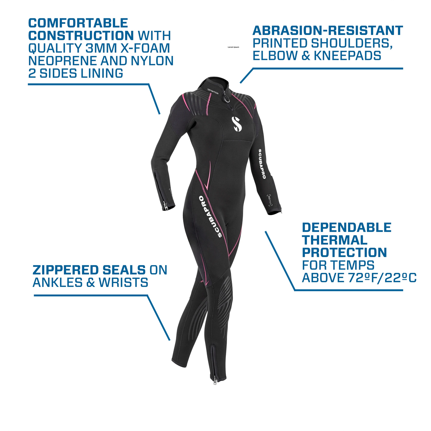 Scubapro Definition 3.0 Damen